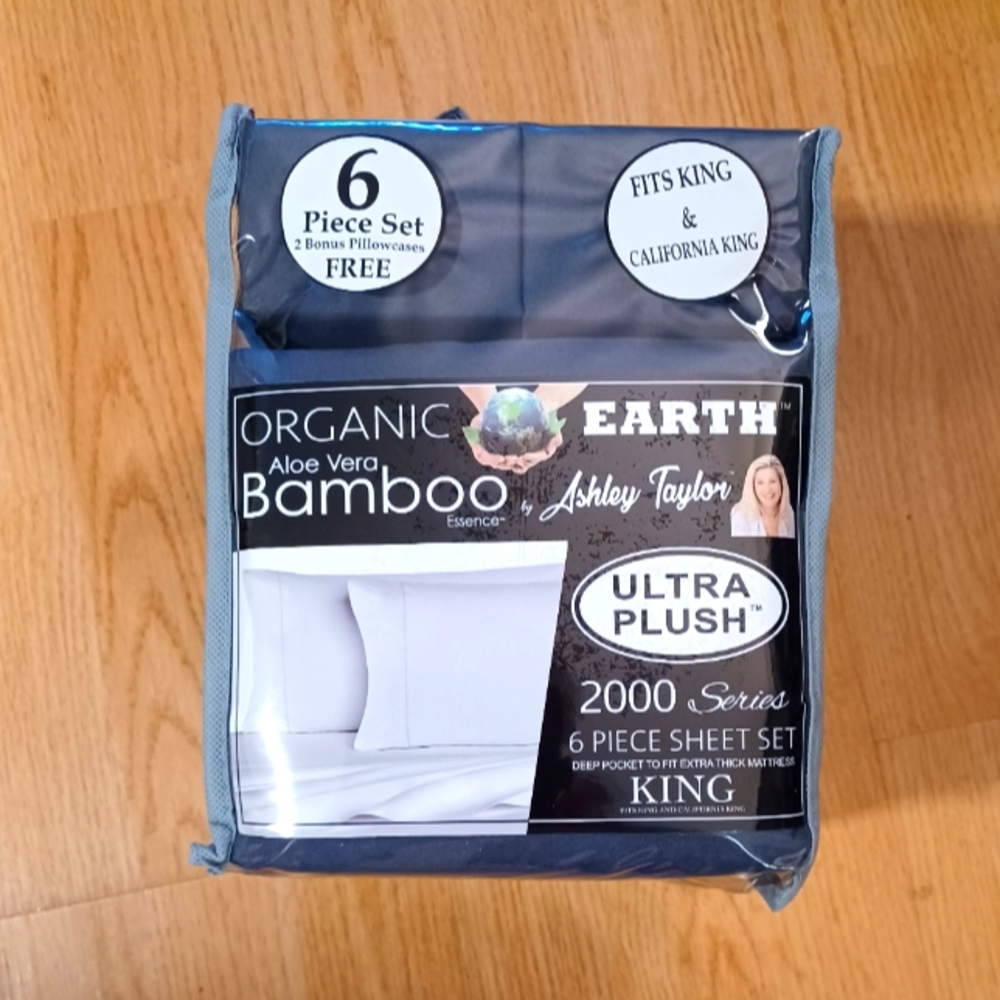 🆕 Ashley Taylor Organic Aloe Vera Bamboo 6